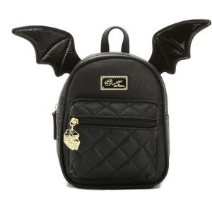 Betsey Johnson mini bat backpack